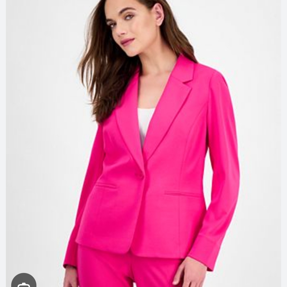 Banana Republic Women's Vibrant Pink Blazer